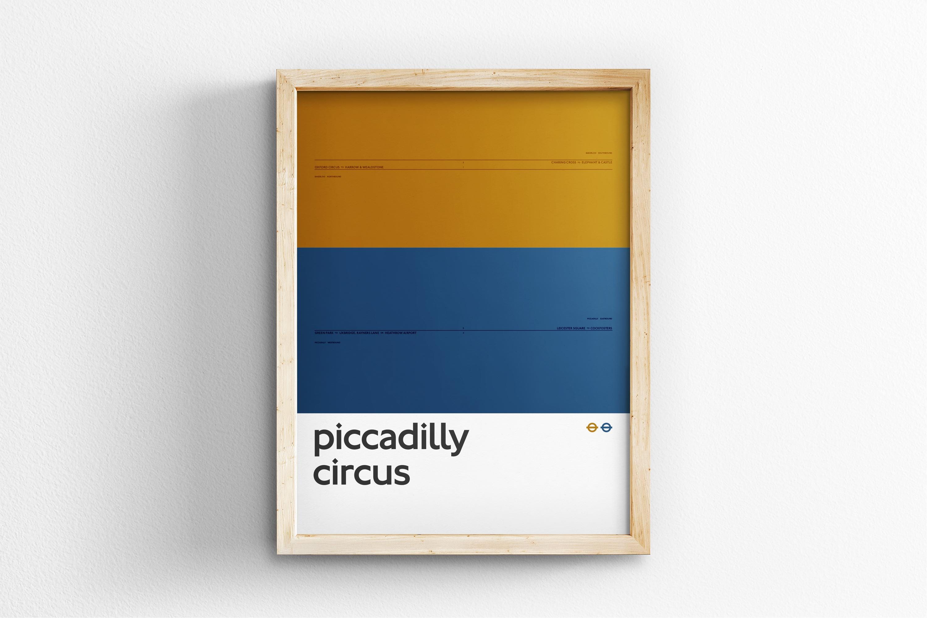 Piccadilly Circus Station – London Underground