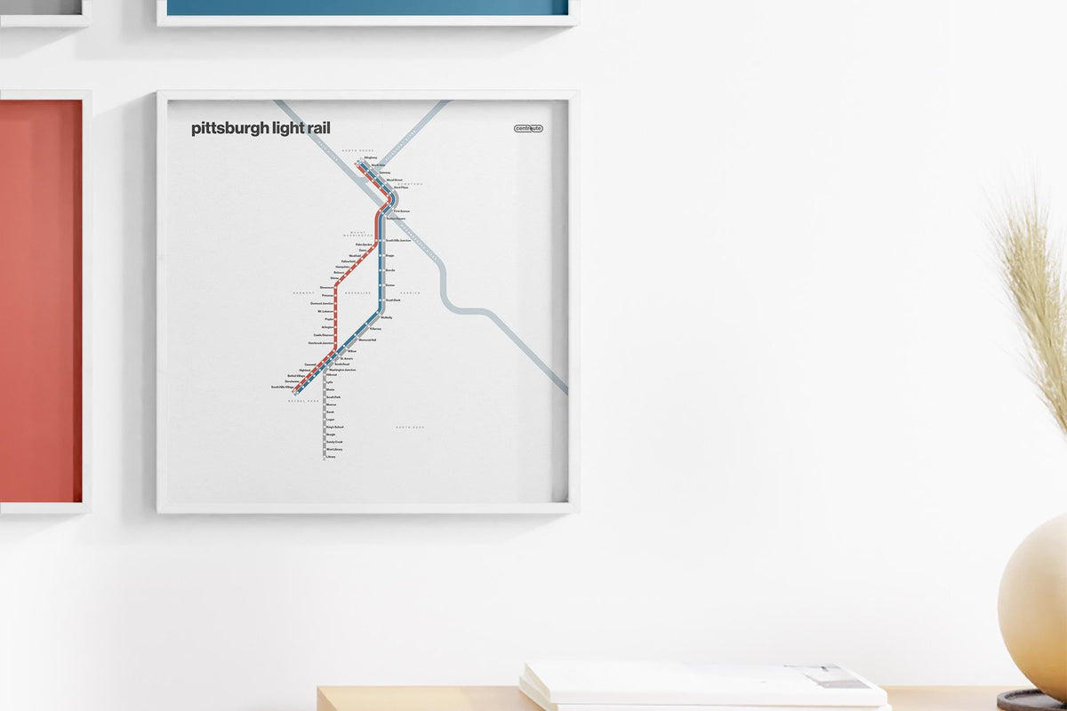 Pittsburgh Light Rail – Light Mode