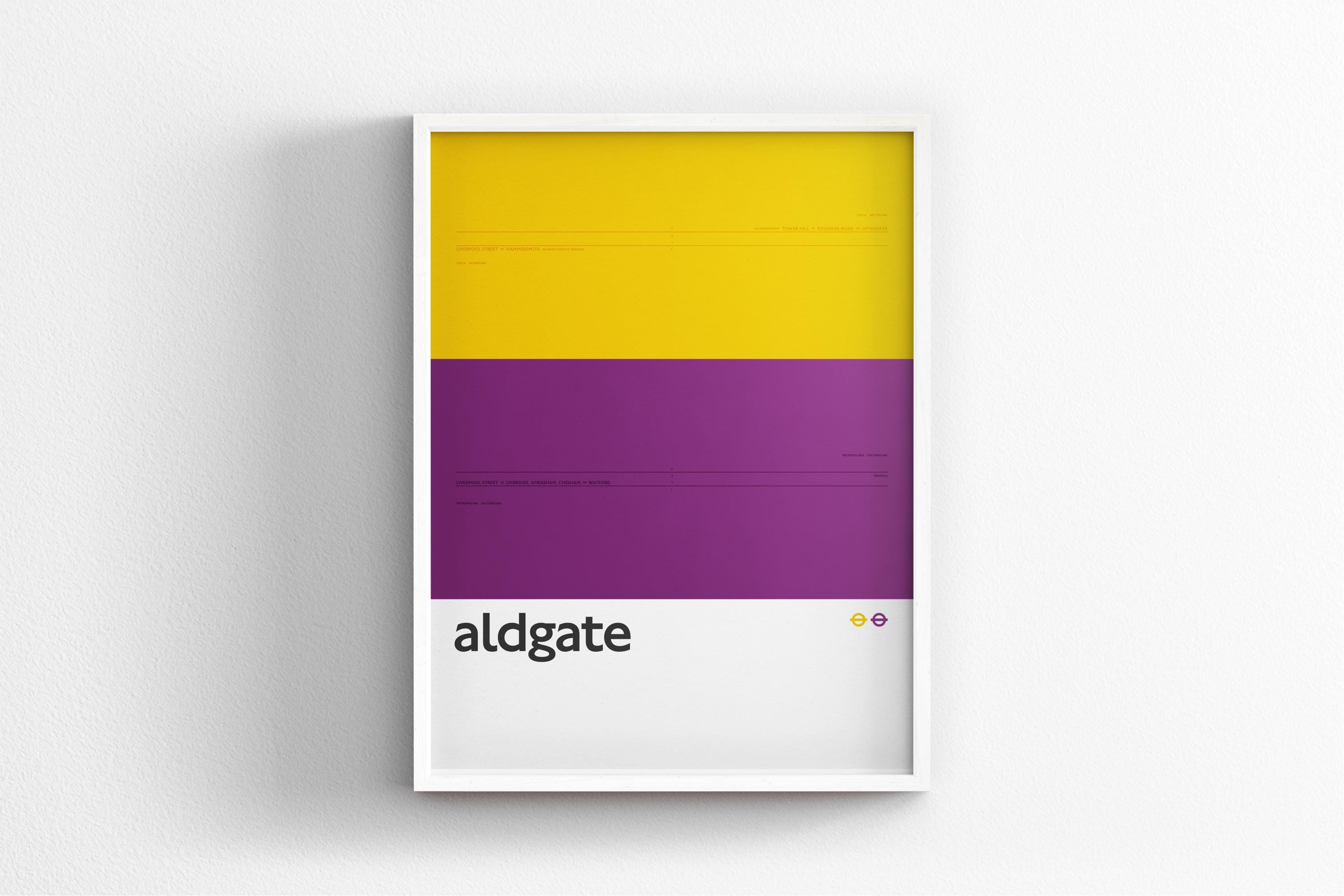 Aldgate Station – London Underground