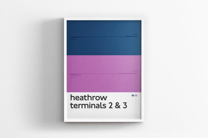 Heathrow Terminals 2 & 3 Station – London Underground