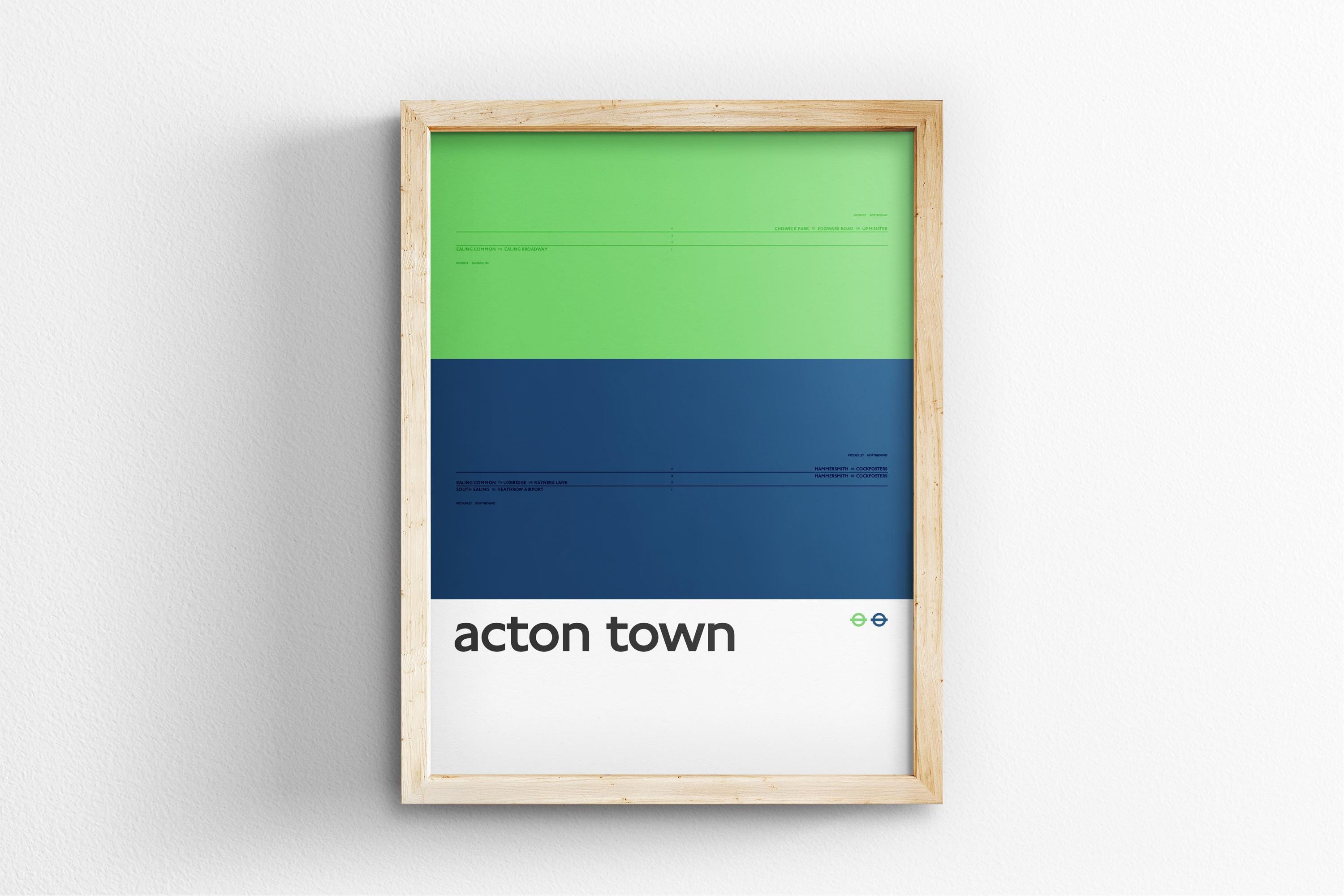 Acton Town Station – London Underground