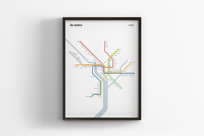 DC Metro / Light Mode Map