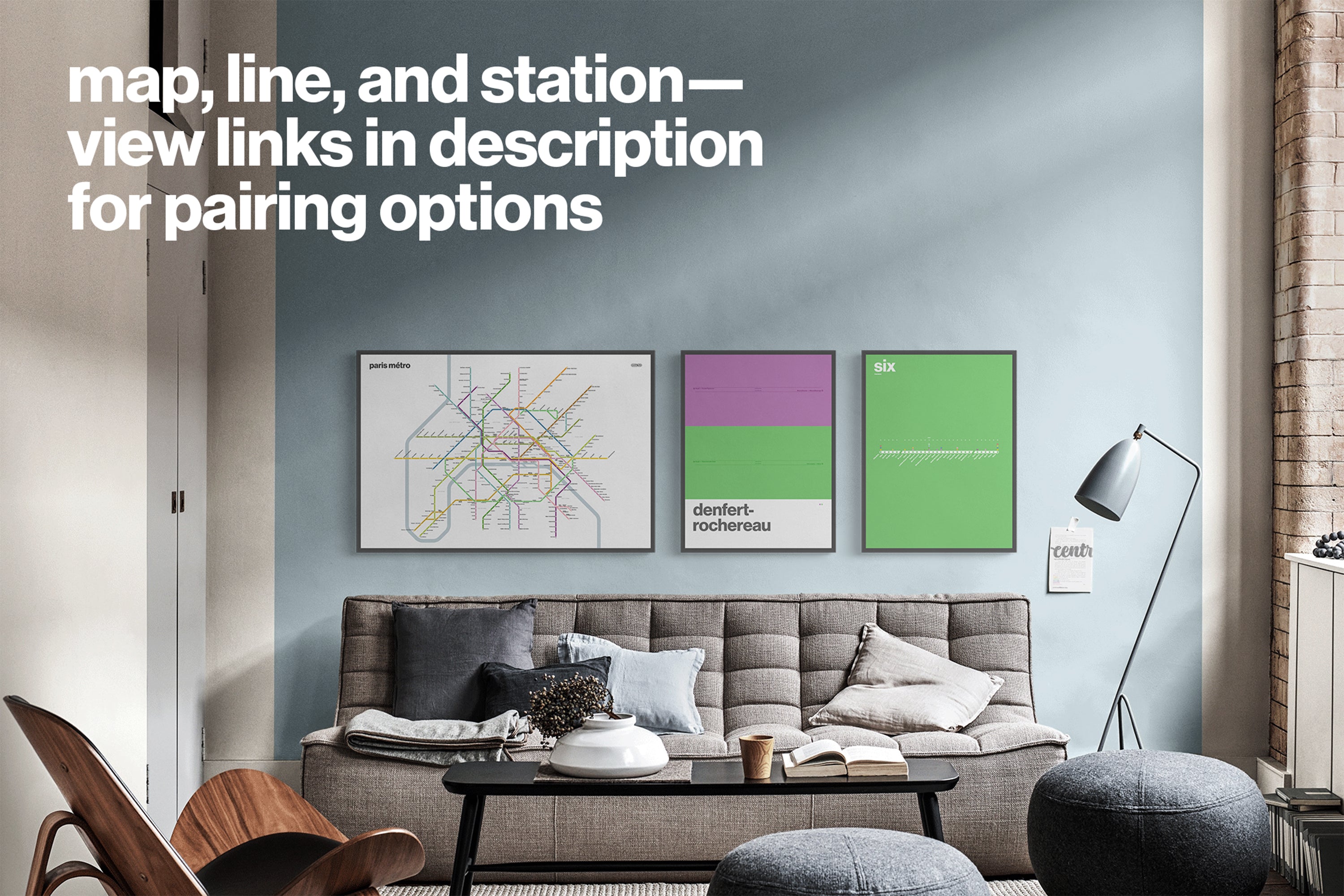 Line 6 Map / Paris Metro