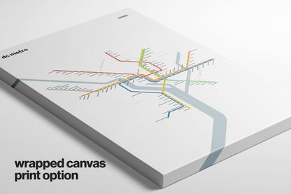 DC Metro / Light Mode Map