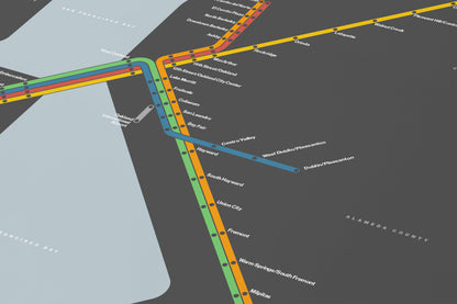 BART / Dark Mode System Map