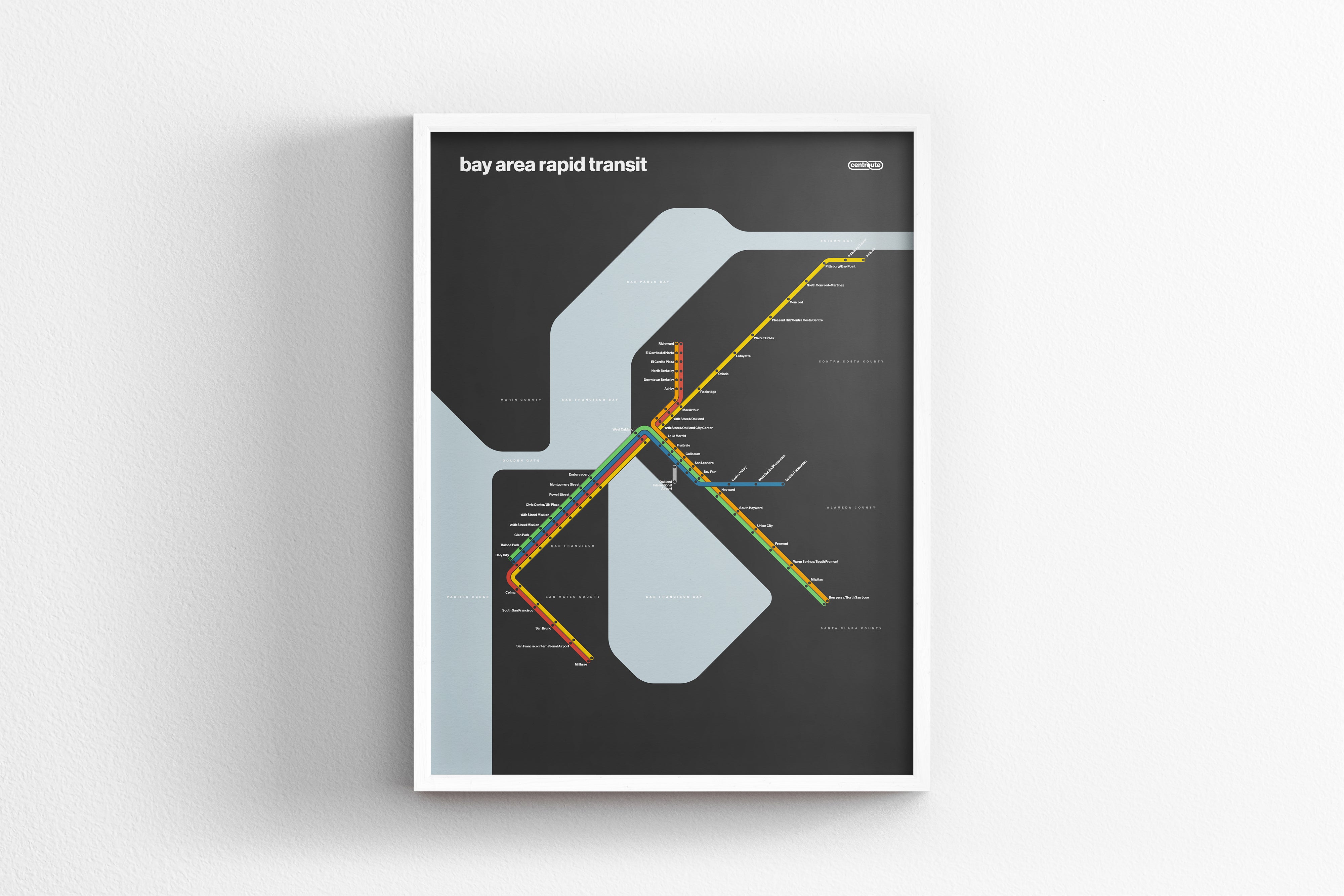 BART / Dark Mode System Map