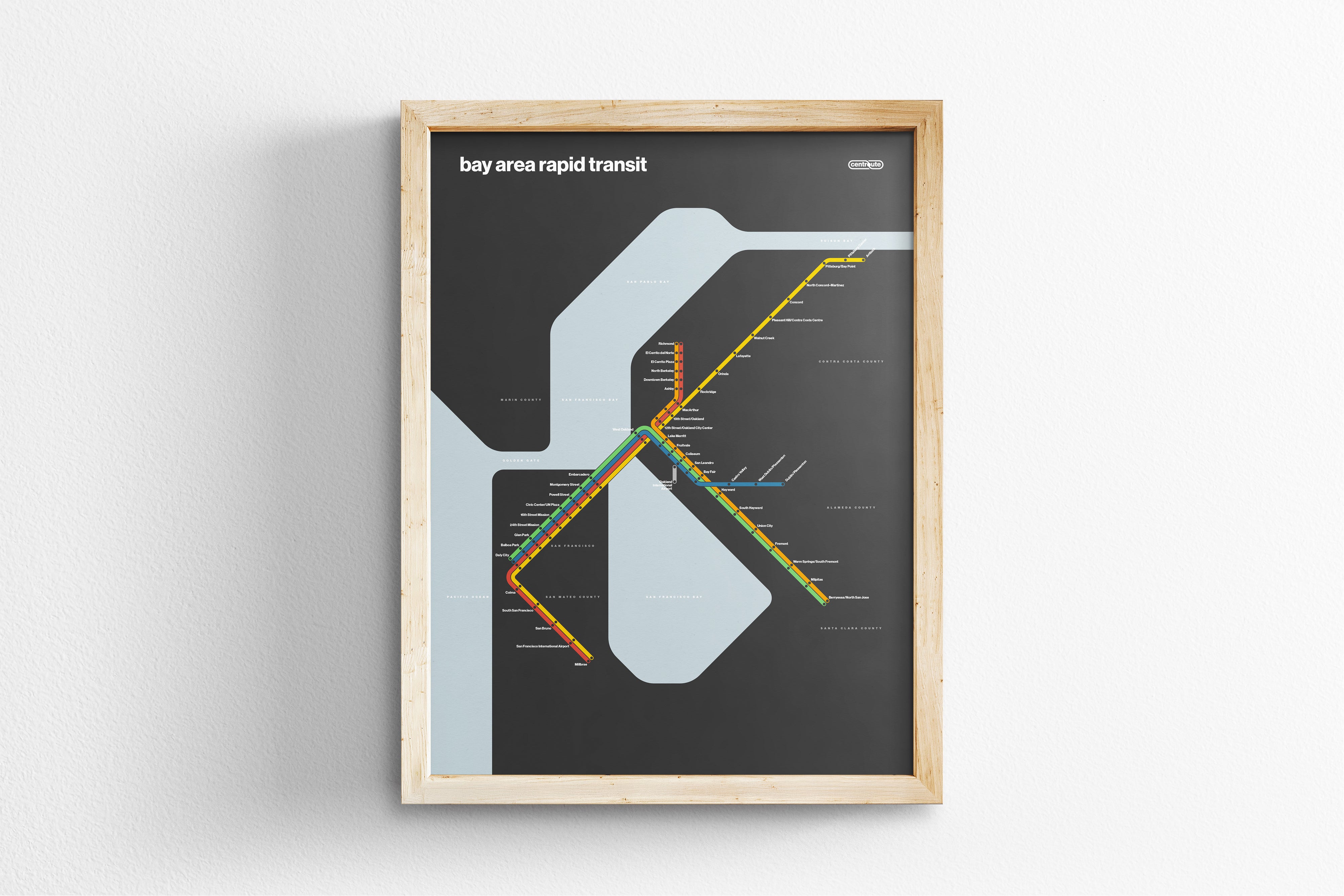 BART / Dark Mode System Map