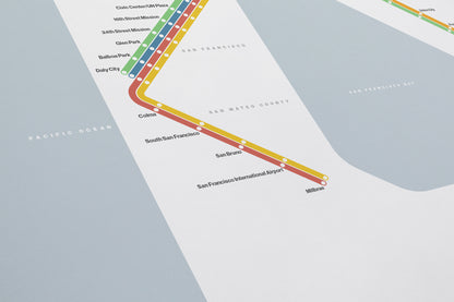 BART / Light Mode System Map