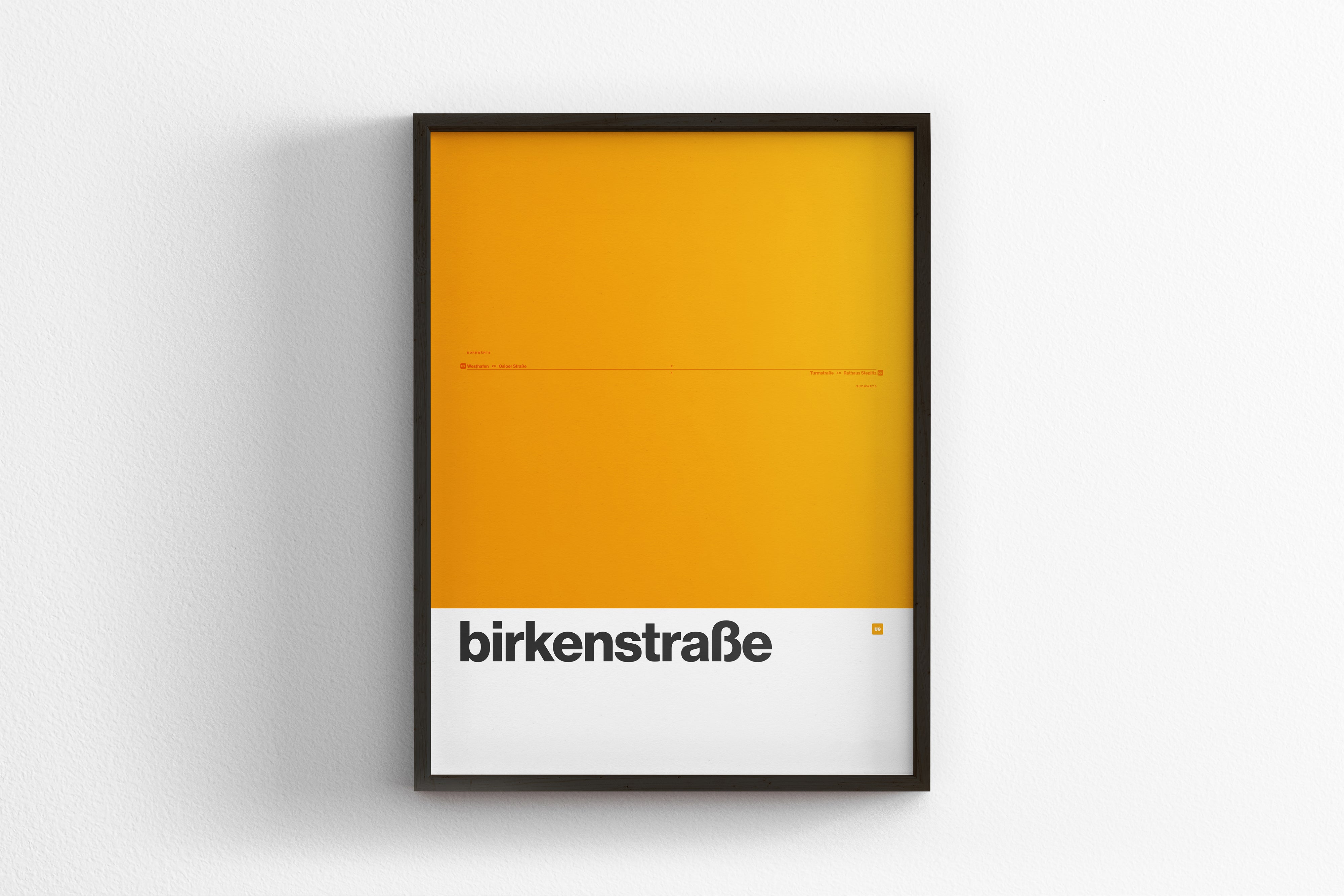 Birkenstraße Station / Berlin S-Bahn U-Bahn