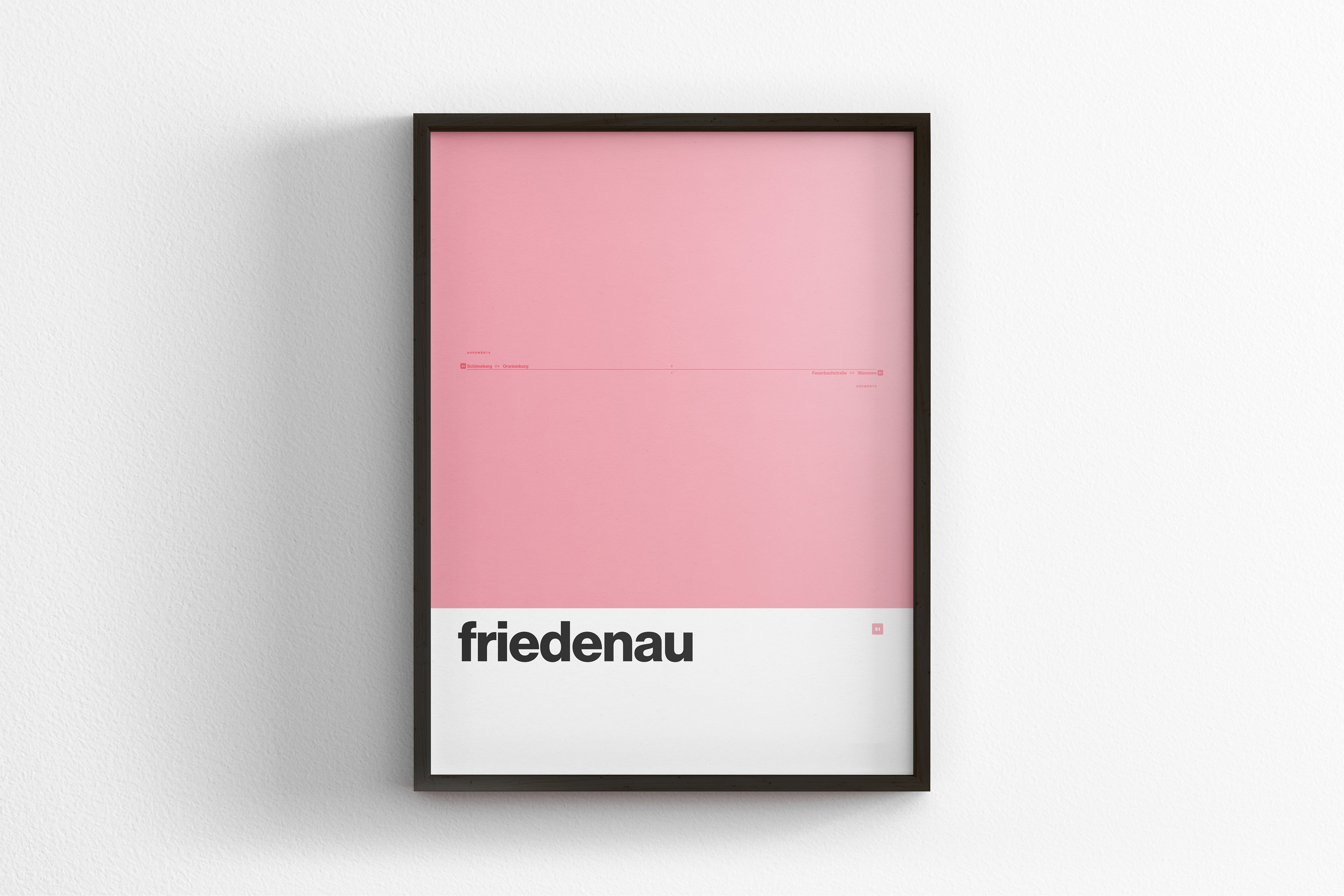 Friedenau Station / Berlin S-Bahn U-Bahn
