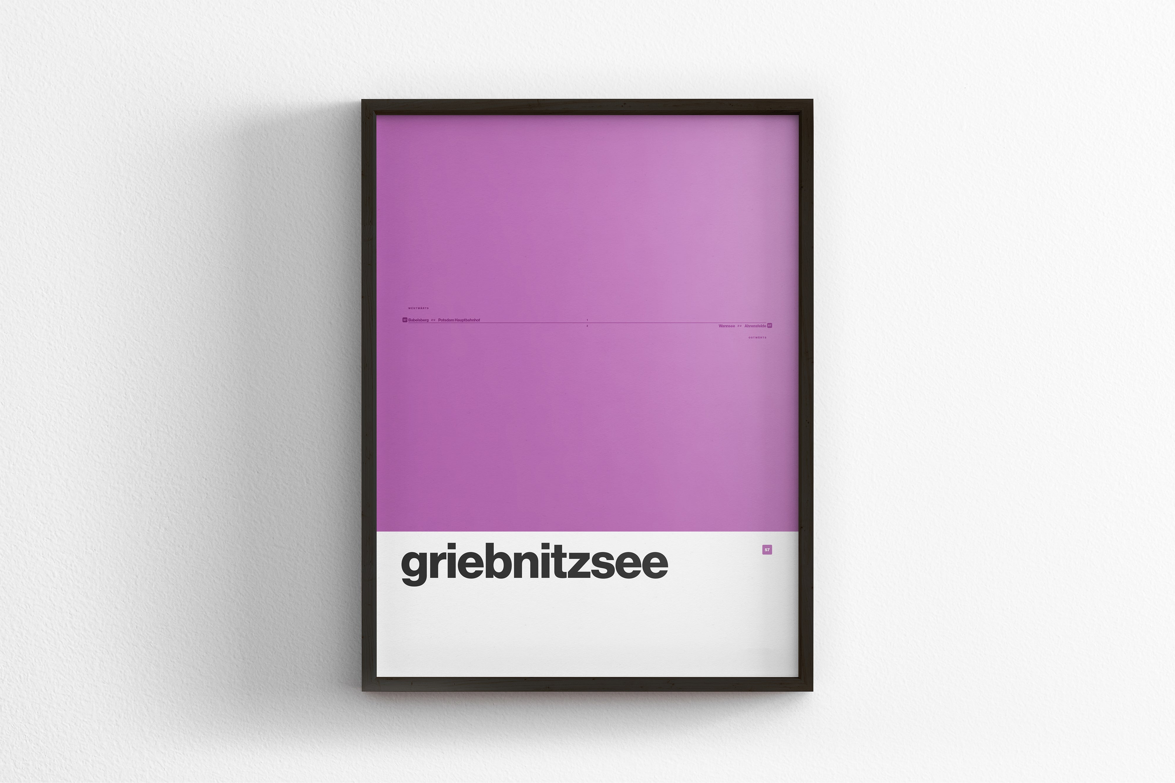 Griebnitzsee Station / Berlin S-Bahn U-Bahn