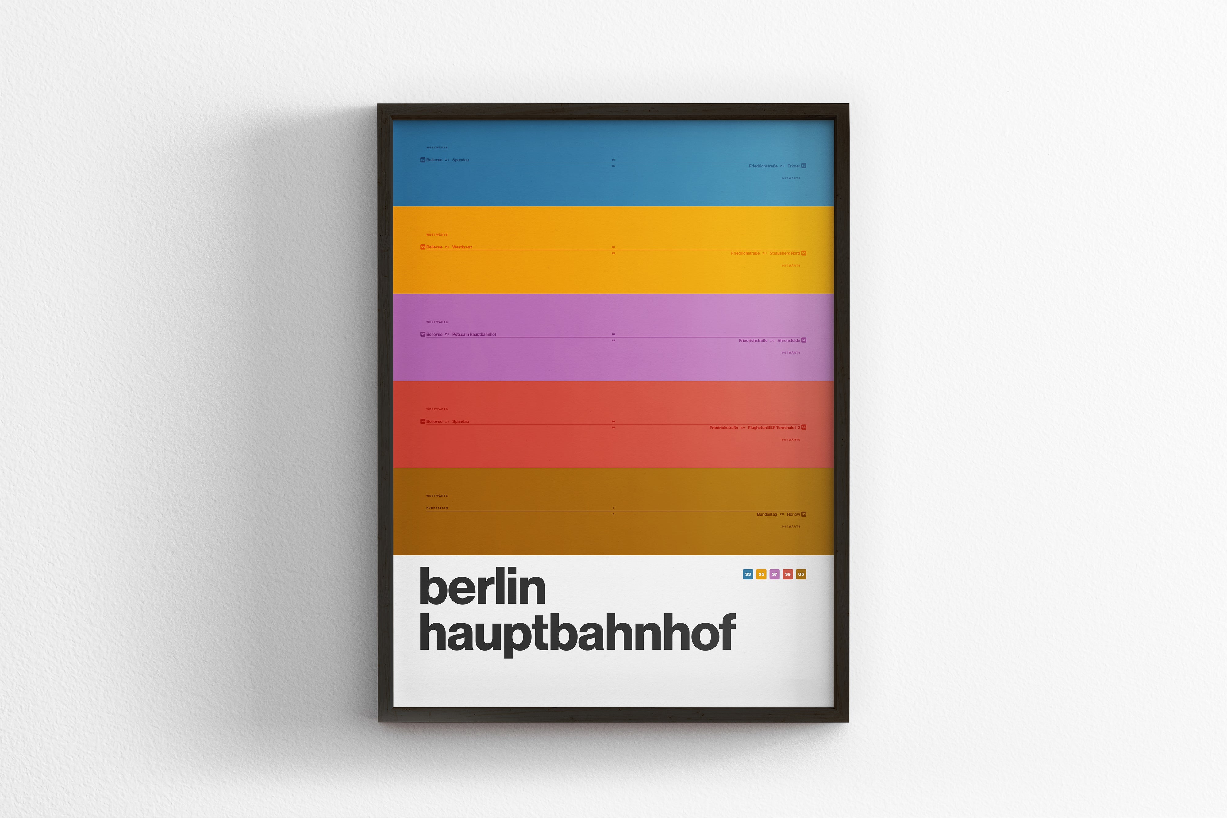 Hauptbahnhof Station / Berlin S-Bahn U-Bahn