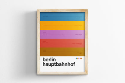 Hauptbahnhof Station / Berlin S-Bahn U-Bahn