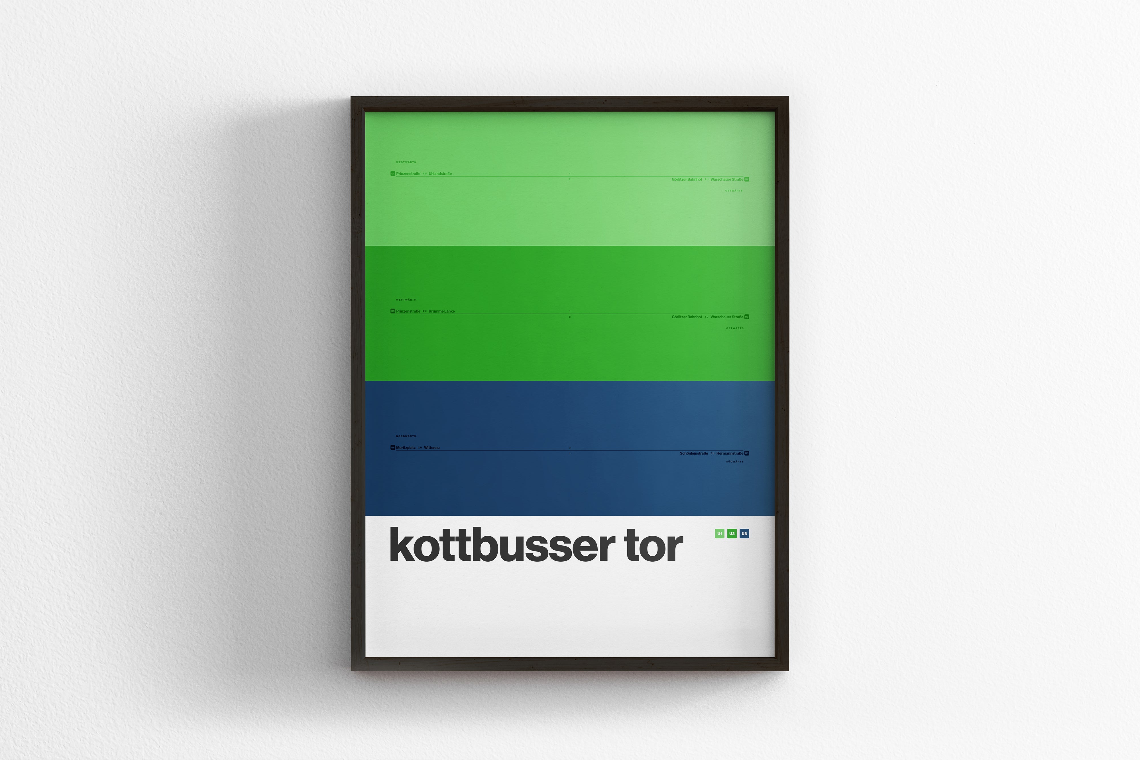 Kottbusser Tor Station / Berlin S-Bahn U-Bahn