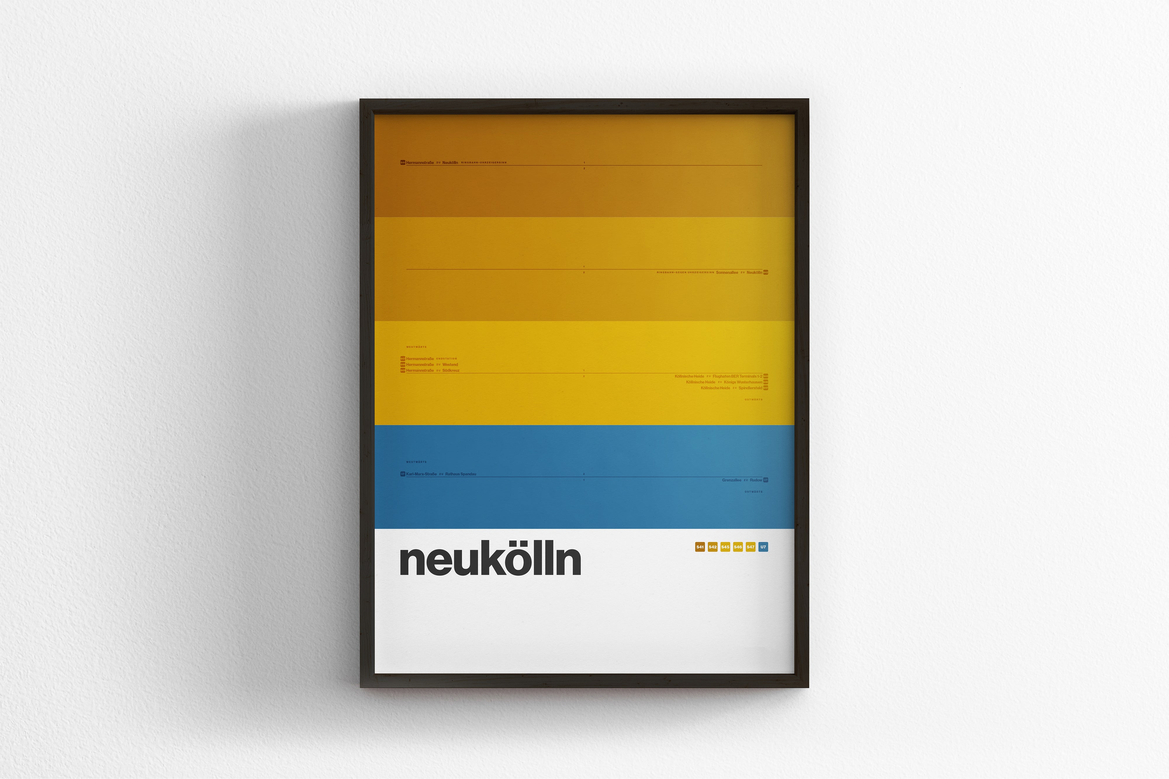 Neukölln Station / Berlin S-Bahn U-Bahn