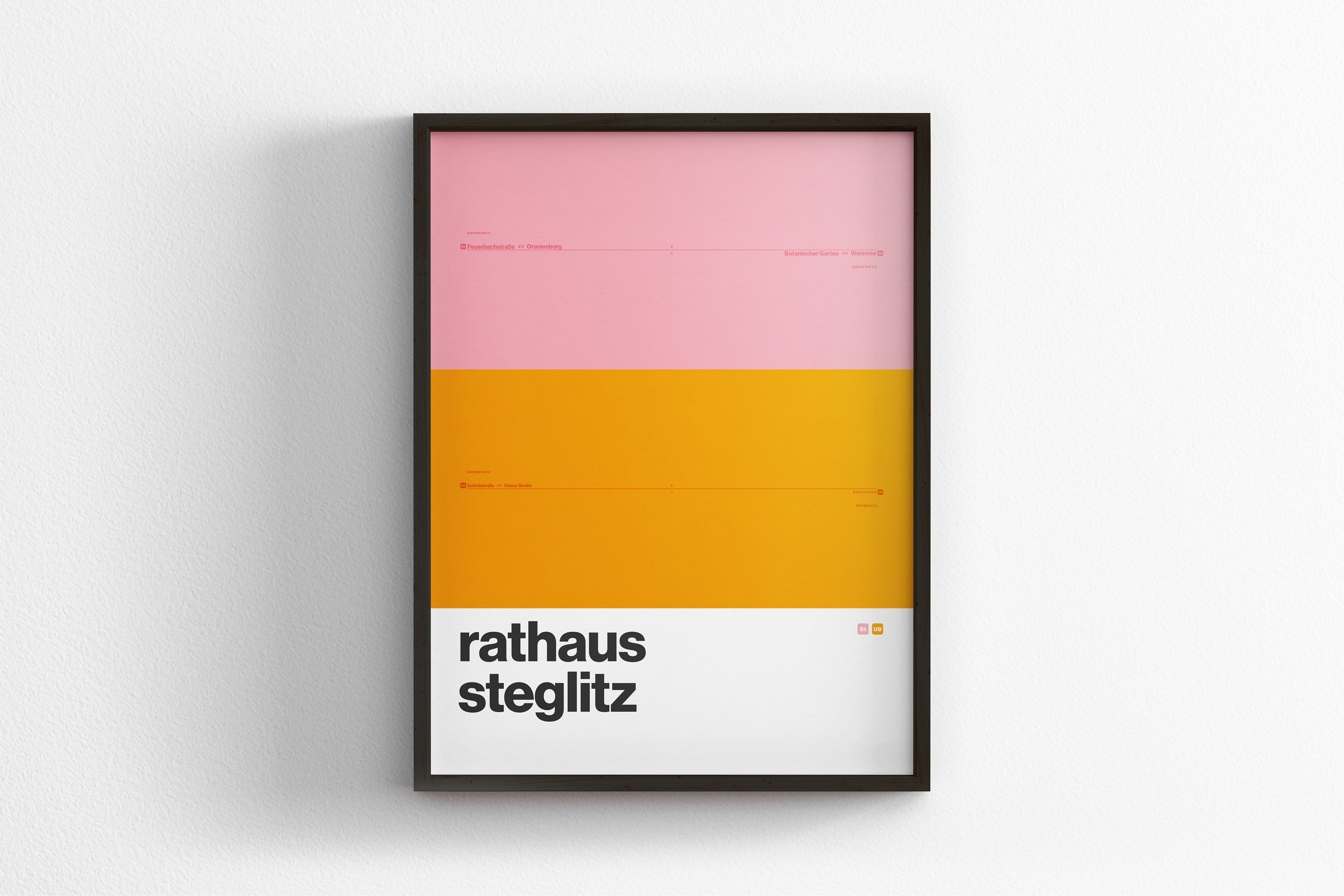 Rathaus Steglitz Station / Berlin S-Bahn U-Bahn