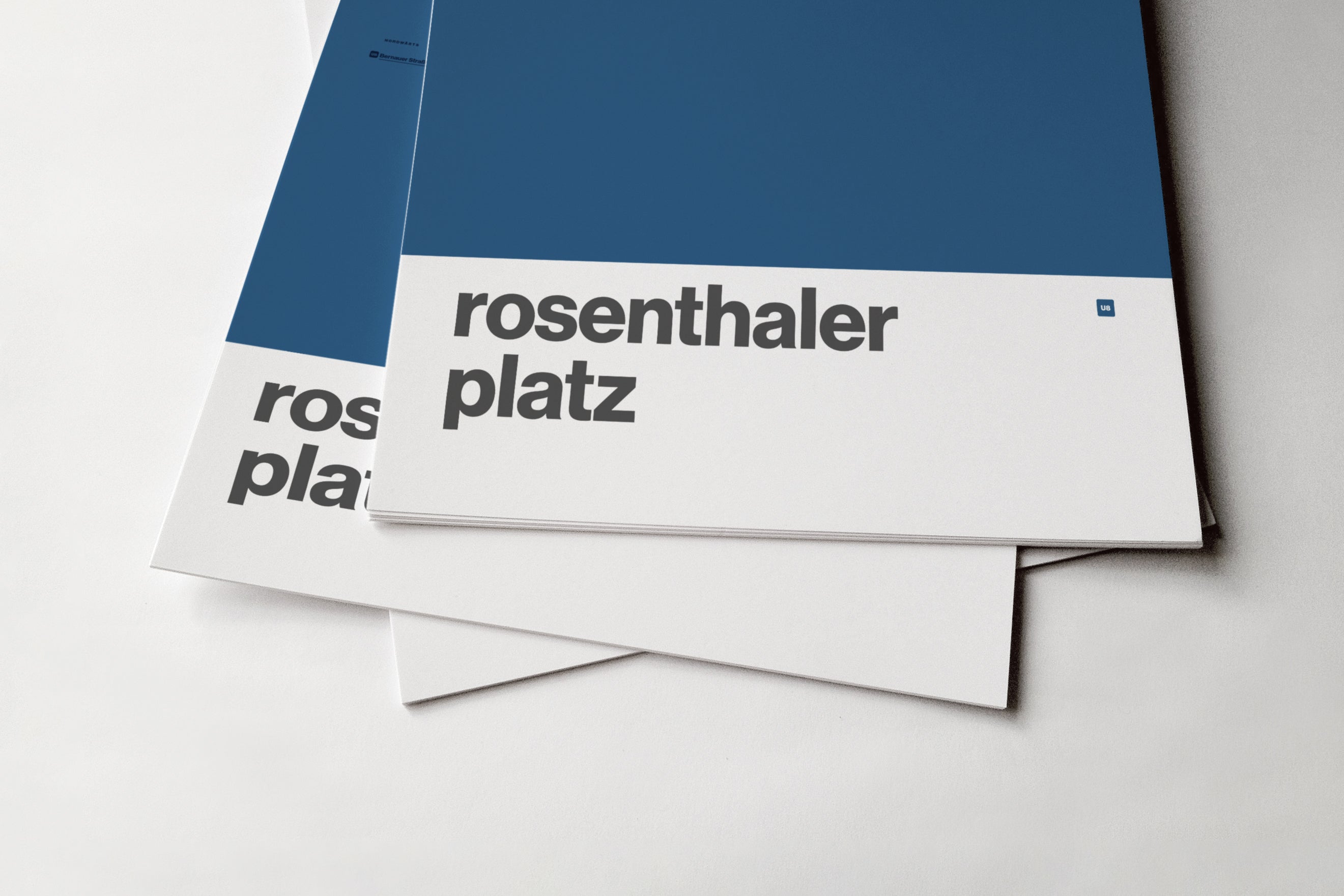 Rosenthaler Platz Station / Berlin S-Bahn U-Bahn