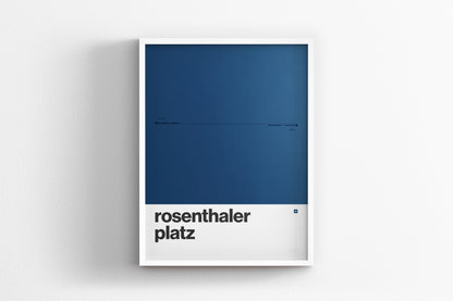 Rosenthaler Platz Station / Berlin S-Bahn U-Bahn