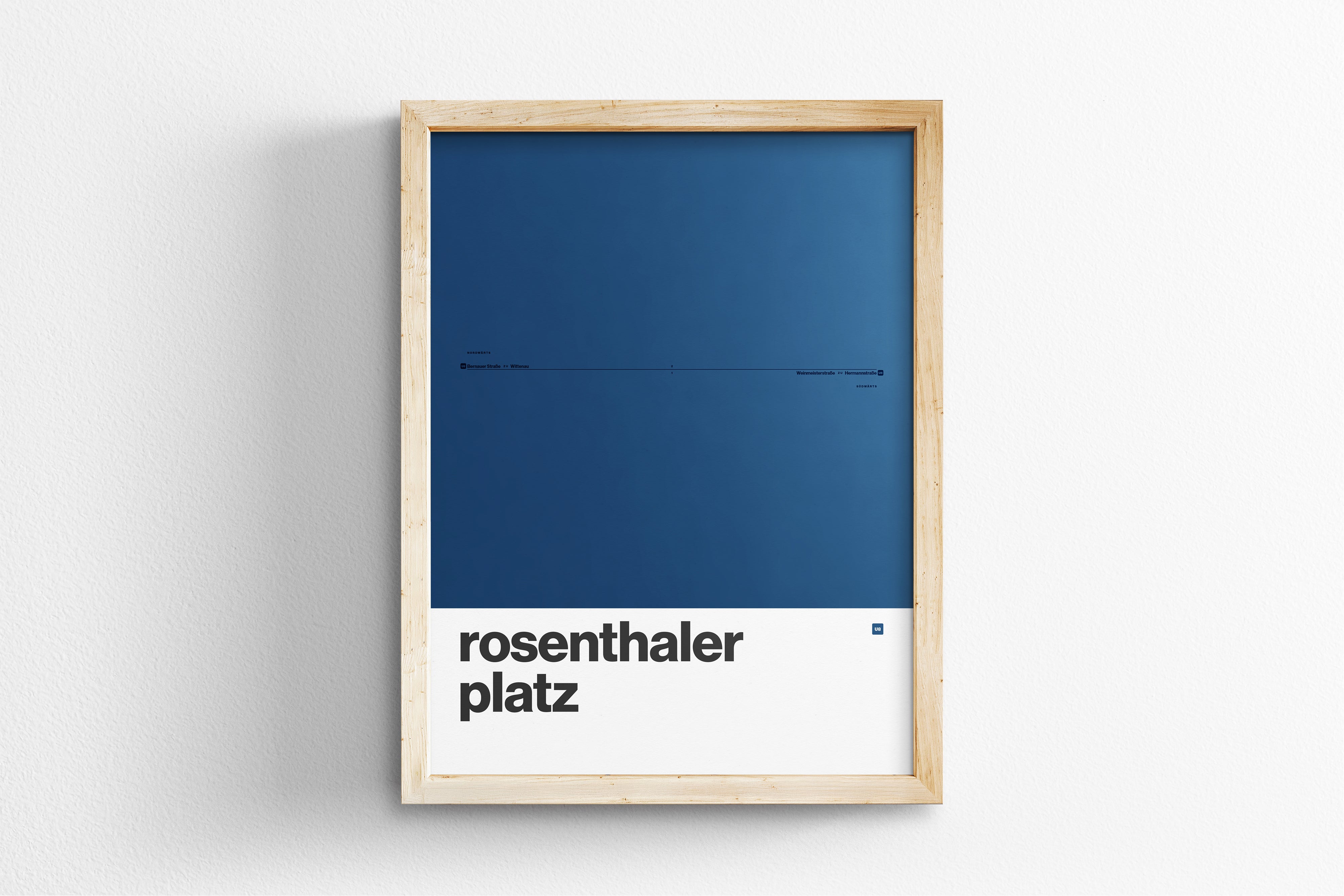 Rosenthaler Platz Station / Berlin S-Bahn U-Bahn