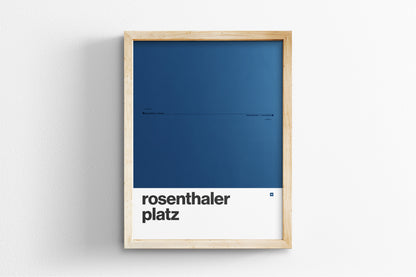 Rosenthaler Platz Station / Berlin S-Bahn U-Bahn