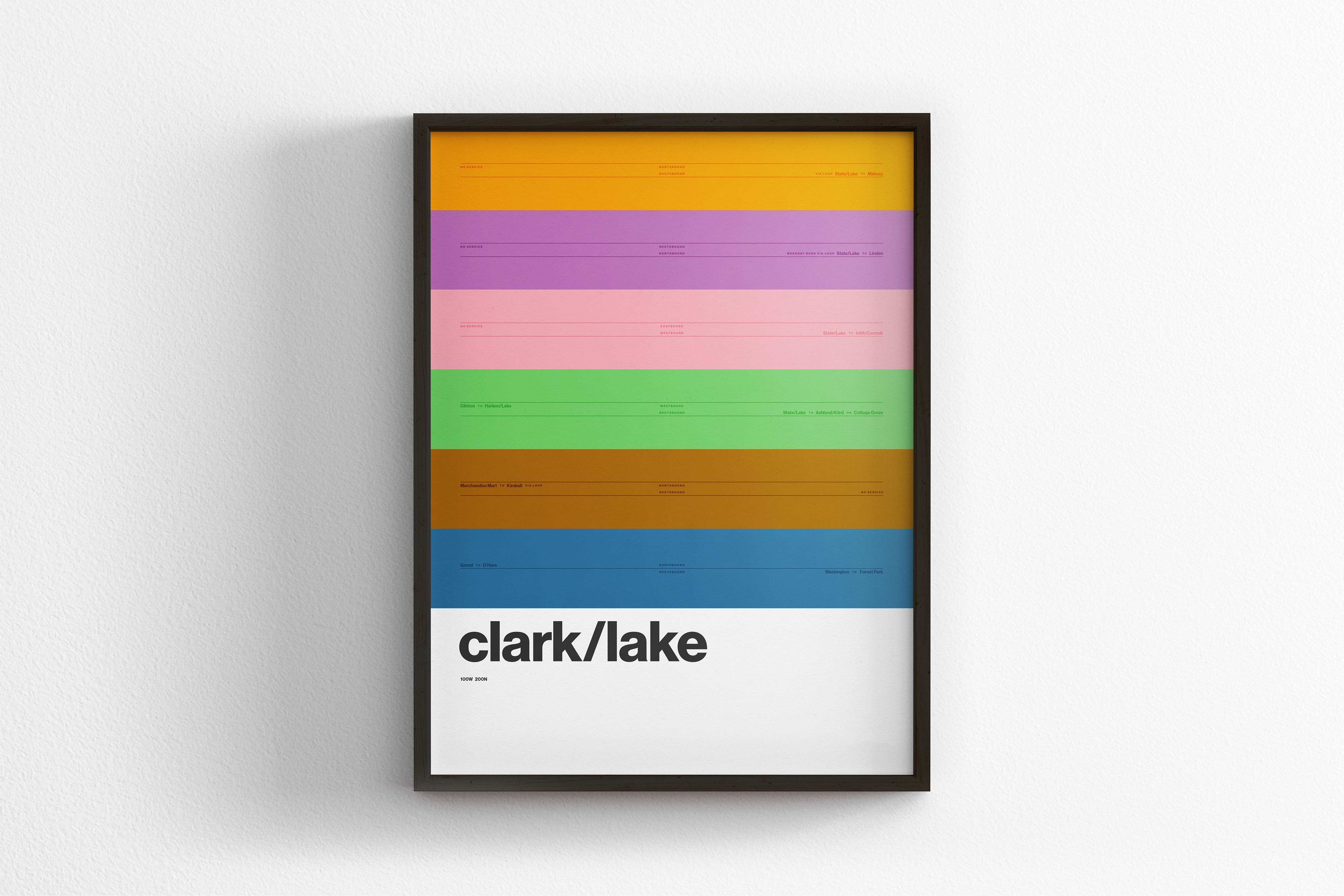 Clark/Lake Station Station / Chicago L