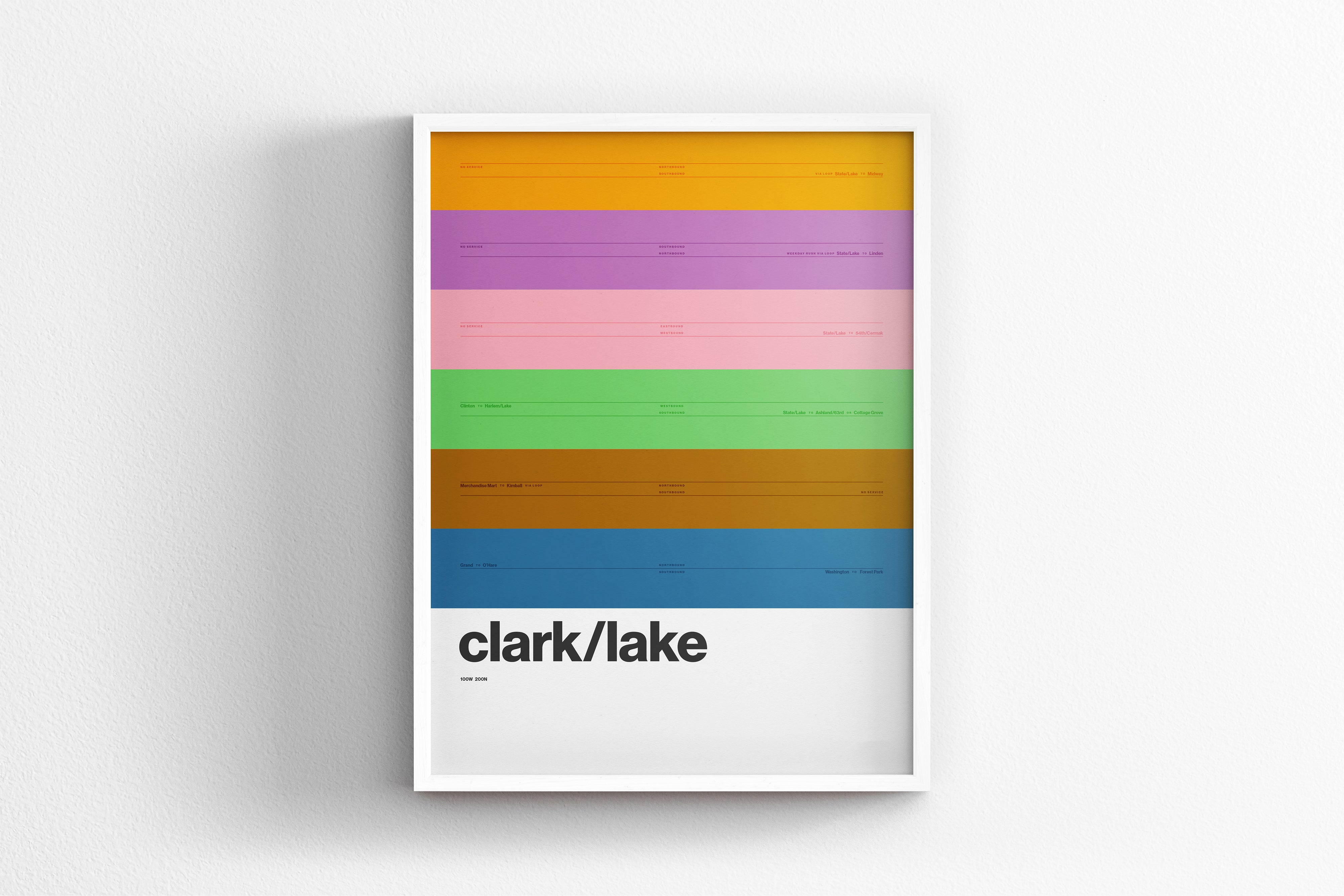 Clark/Lake Station Station / Chicago L
