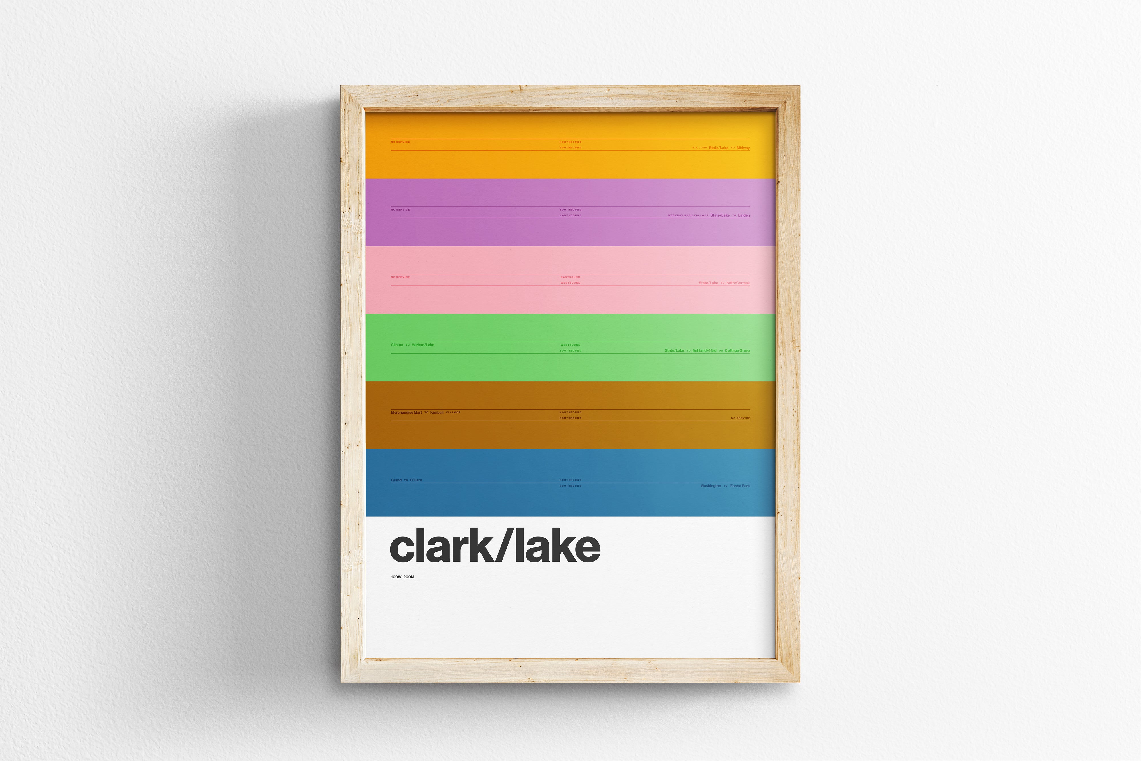 Clark/Lake Station Station / Chicago L