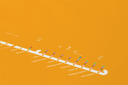 Orange Line Map / Chicago L