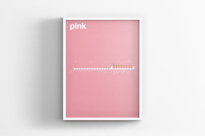 Pink Line Map / Chicago L