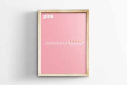 Pink Line Map / Chicago L