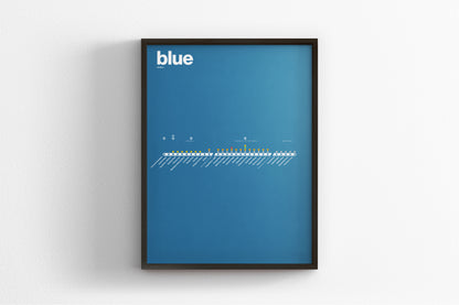 Blue Line Map / DC Metro