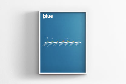 Blue Line Map / DC Metro