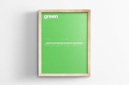 Green Line Map / DC Metro