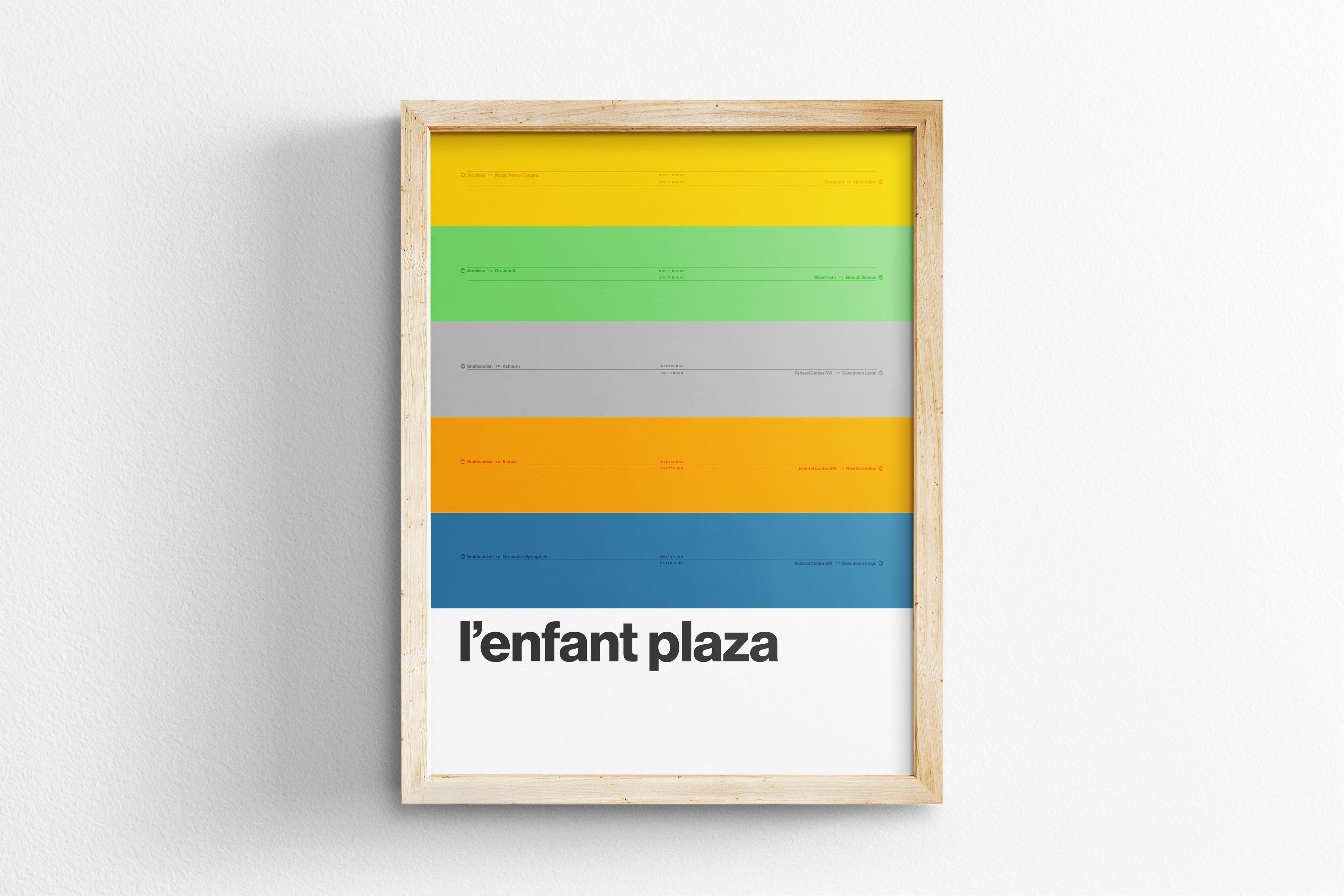 L'enfant Plaza Station / DC Metro