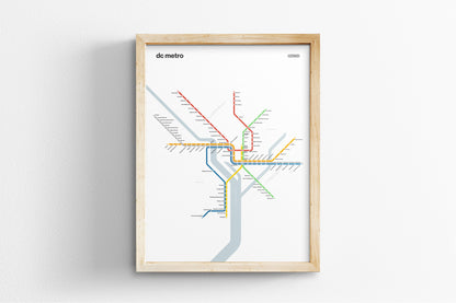DC Metro / Light Mode System Map