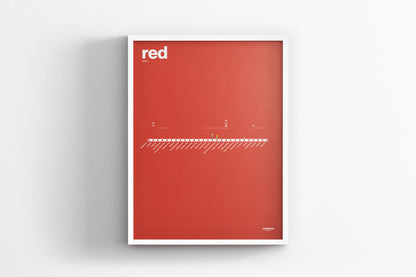 Red Line Map / DC Metro