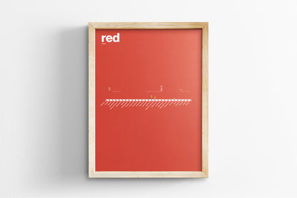 Red Line Map / DC Metro