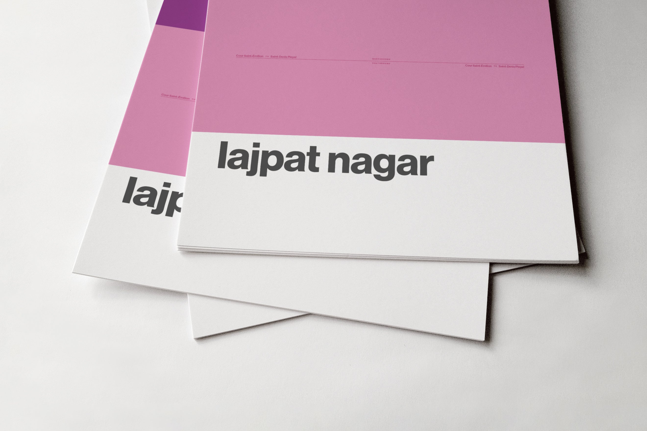 Lajpat Nagar Station / Delhi Metro