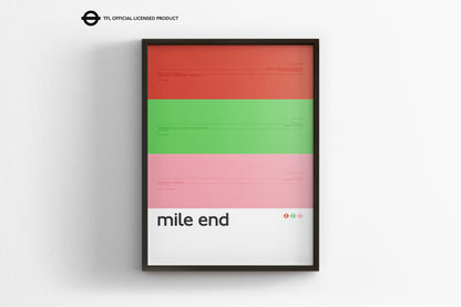 Mile End Station / London Underground