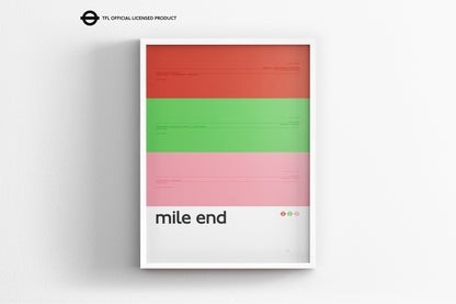 Mile End Station / London Underground