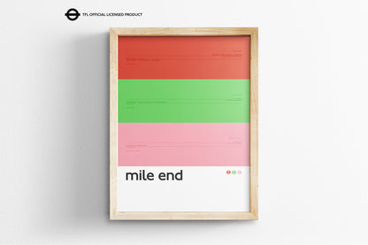 Mile End Station / London Underground