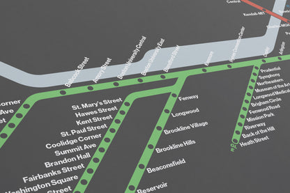 Boston T / Dark Mode System Map