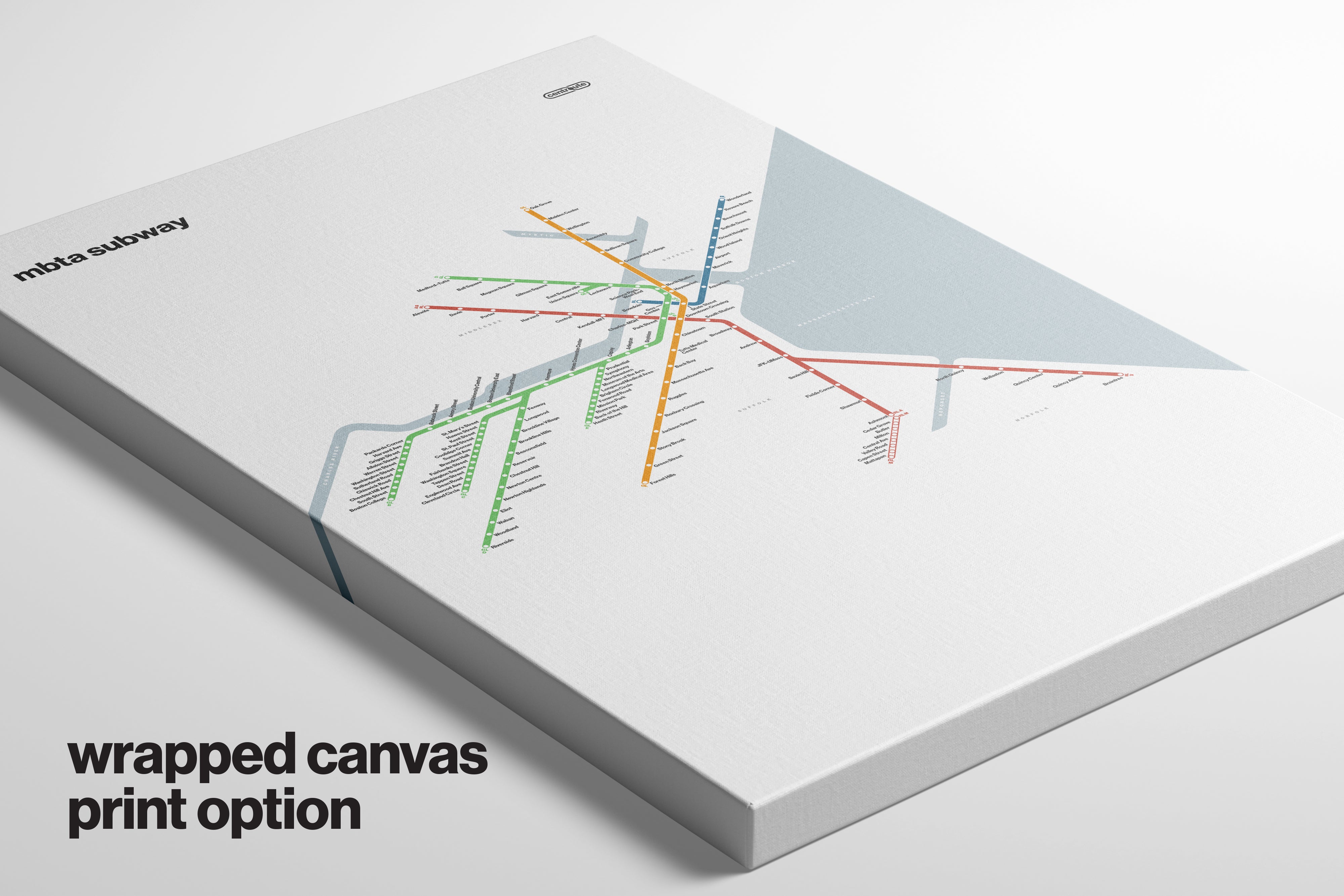 Boston T / Light Mode System Map