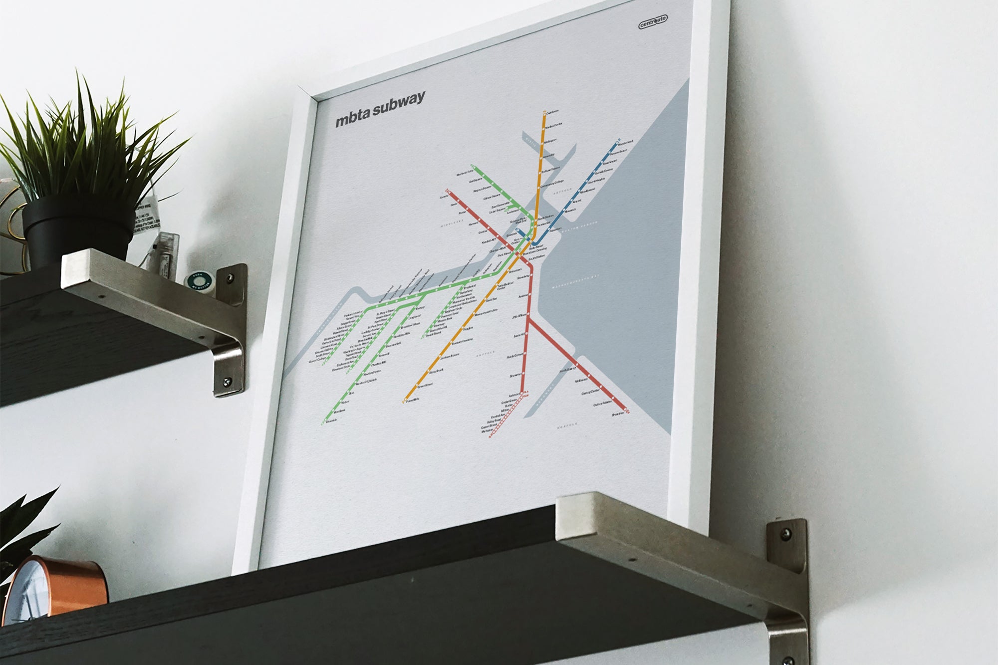 Boston T / Light Mode System Map