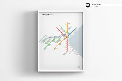 Boston T / Light Mode System Map