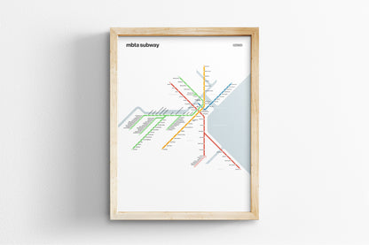 Boston T / Light Mode System Map