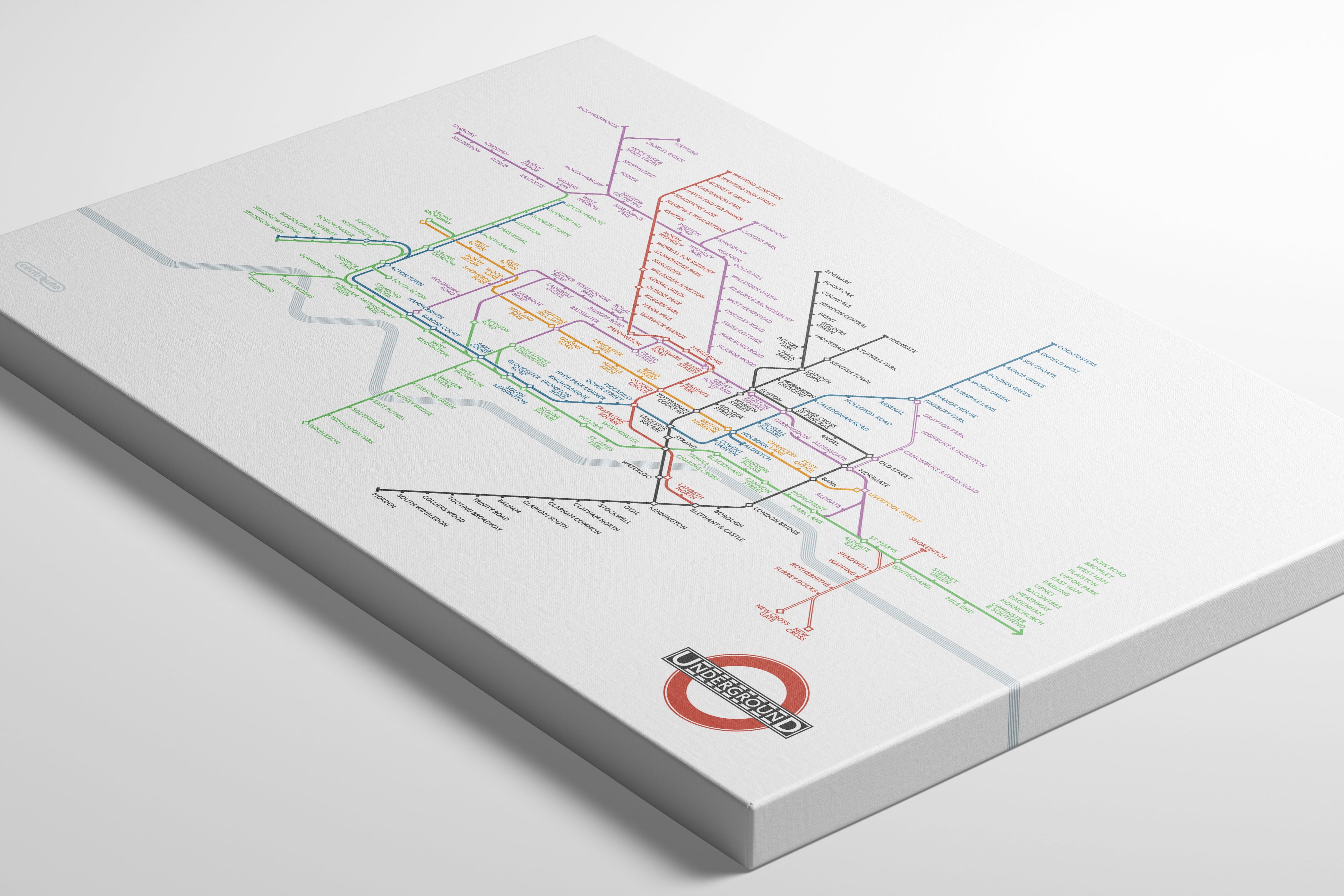 London Underground / 1933 System Map