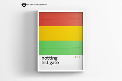 Notting Hill Gate Station / London Underground