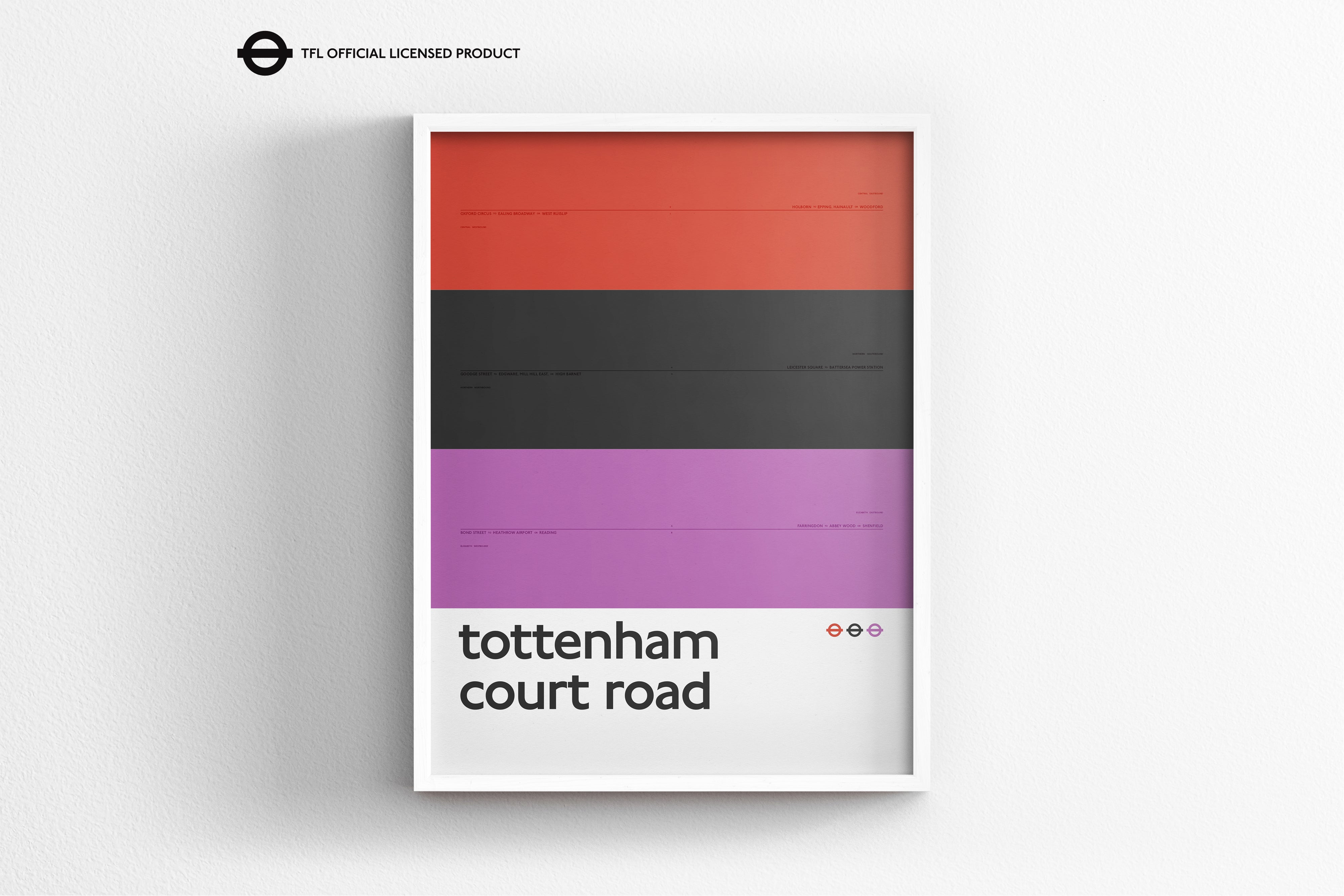 Tottenham Court Road Station / London Underground