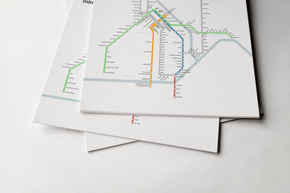 Minneapolis–St. Paul Metro / Light Mode System Map